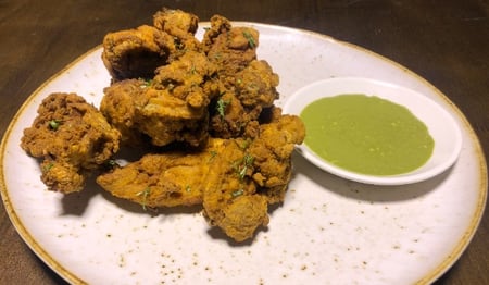 Kesar fried chicken 