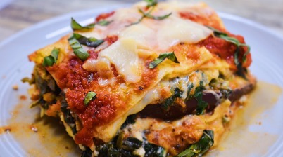 GLUTEN FREE Vegetarian Lasagna
