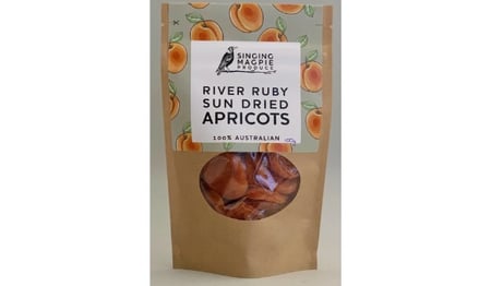Singing Magpie Produce River Ruby Sun Dried Apricots 100g