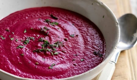 Moodji Garden Carrot and Beetroot Soup