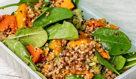 Organic Tri-Colored Quinoa Salad