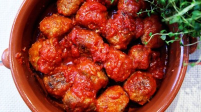 Pork Meatballs in Tomato Sauce   