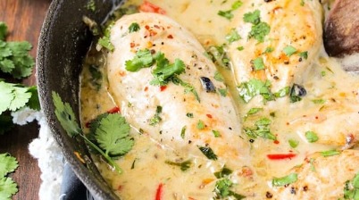 Lime & Coconut Chicken Curry