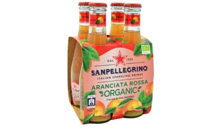 San Pellegrino Organic Sparkling Blood Orange 4x 200ml