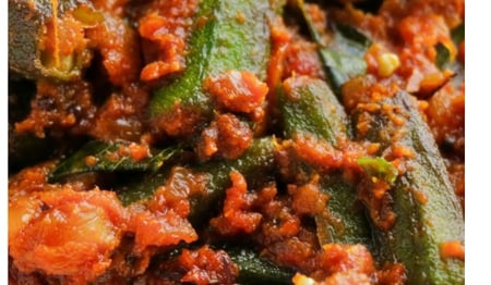 Dhaba Bhindi (Okra) Masala