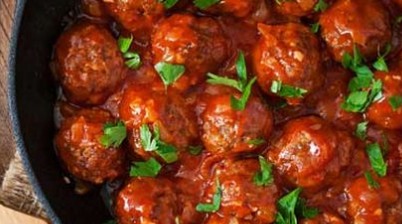 Beef Meatballs with Tomato Sauce-(Gluten Free/Dairy Free)