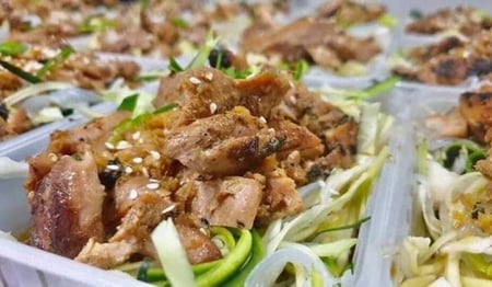 Weekly Special $10: Chicken Teriyaki with Zucchini Noodles KETO