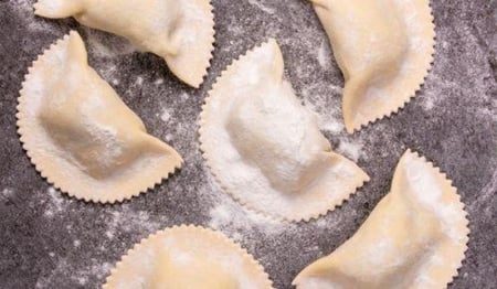 Ricotta and Spinach Jumbo Handmade Agnolotti