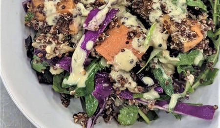 Red Quinoa Salad 