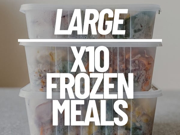 Large - x10 Frozen Meals - Select Your Own