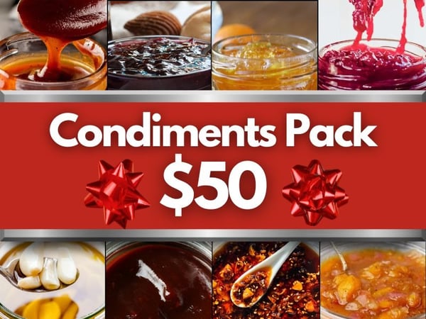 Christmas Condiments $50