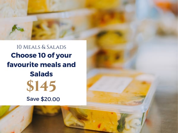 10 Meals & Salads for $145