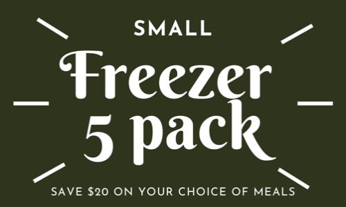 Freezer 5 pack - Small