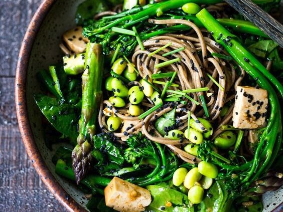 EVERYTHING GREEN SOBA NOODLE SALAD