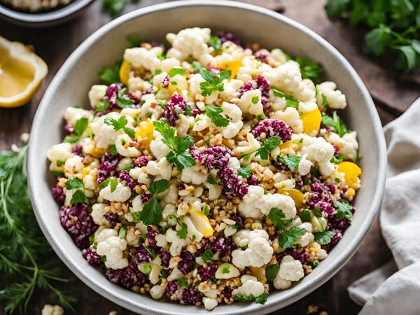 Cauliflower Grain Salad