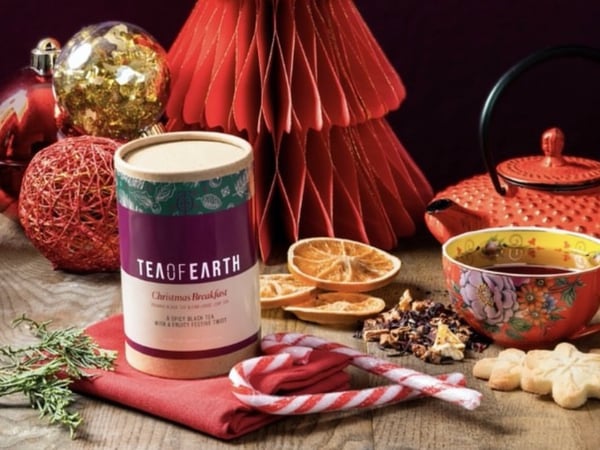 tea of earth Christmas breakfast loose tea 80gm