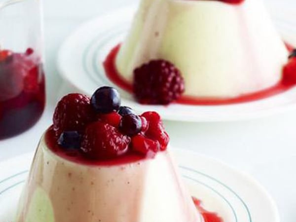 Berry Panna Cotta