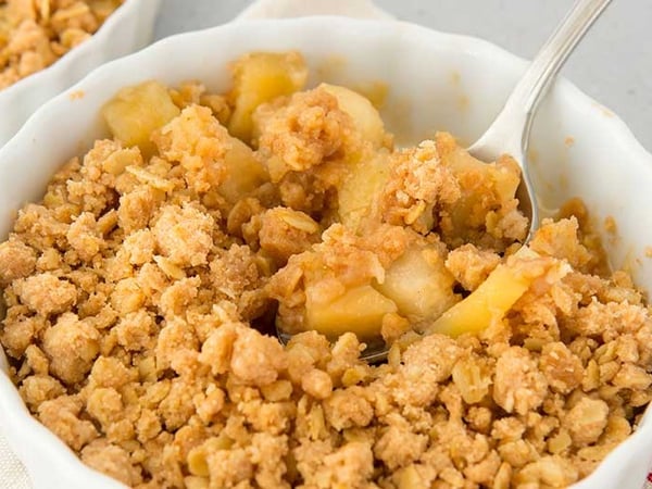 Apple and Pear Crumble