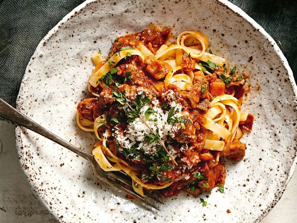 Linguini Bolognese