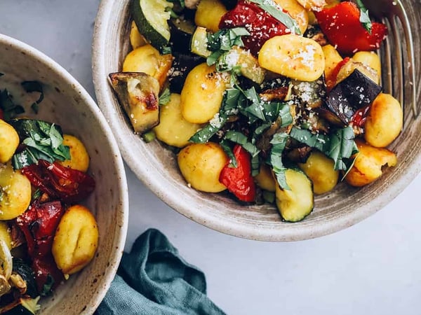 Ratatouille with Gnocchi