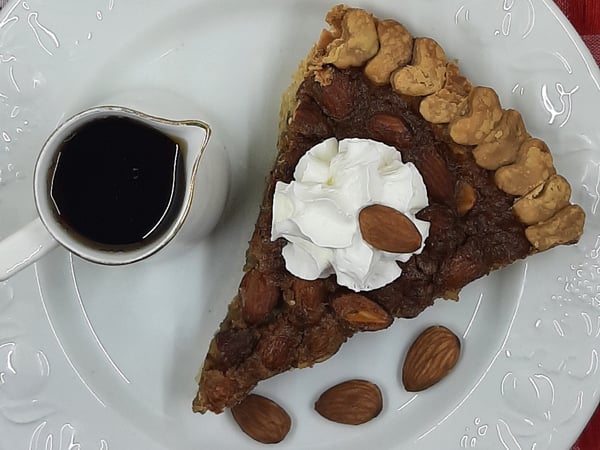 Maple Smoked Almond Pie