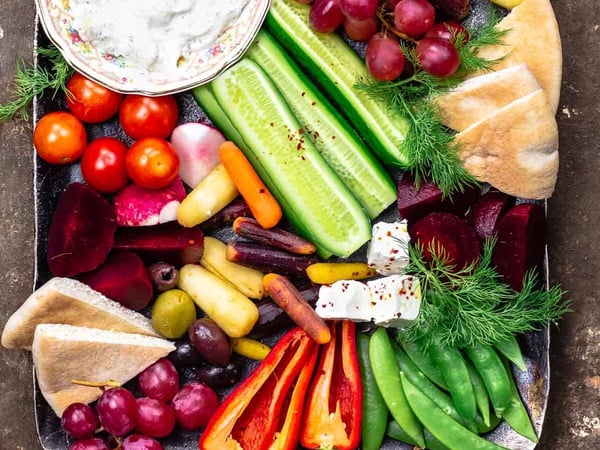 Crudities & Dip Platter