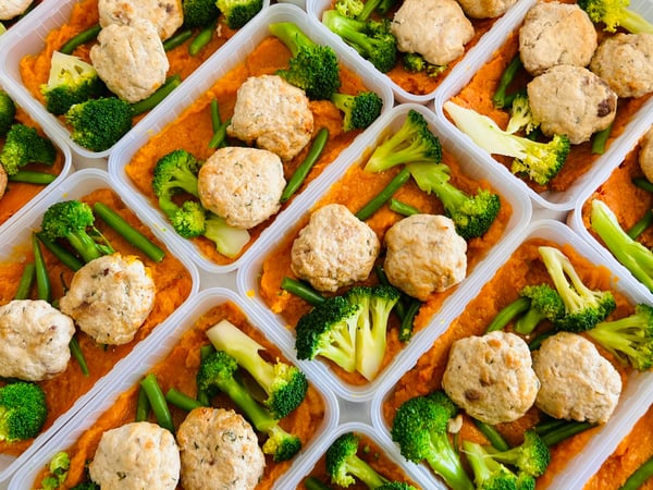 Maintain - Fennel Turkey Meatballs with Roasted Sweet Potato Mash