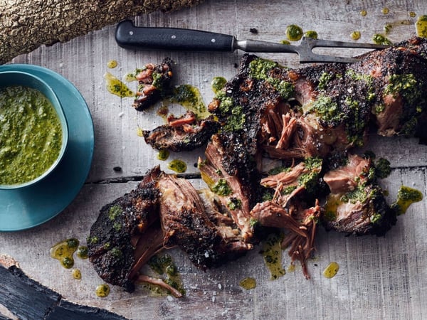 Whole Slow Cooked Lamb Shoulder