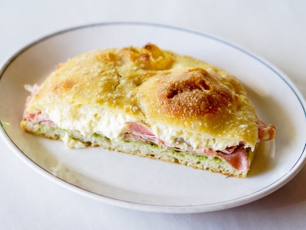 Mortadella & Stracitella Focaccia