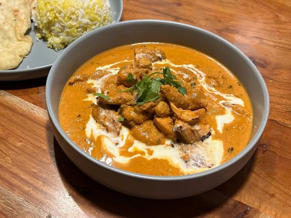 Butter Chicken with Rice