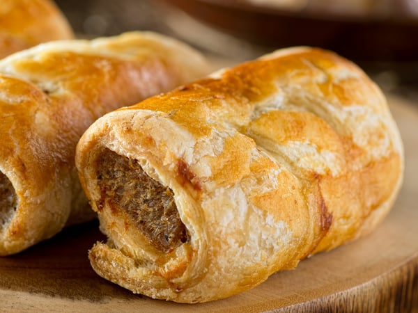 Pork and Bacon Sausage Roll