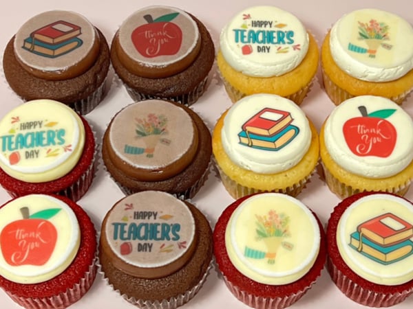 World Teacher Day Cupcakes