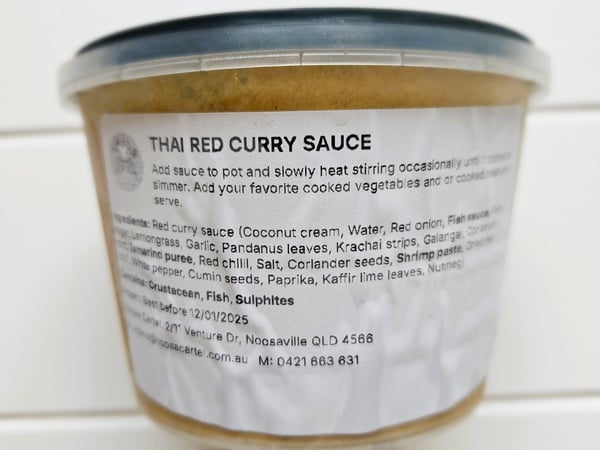 THAI RED CURRY SAUCE