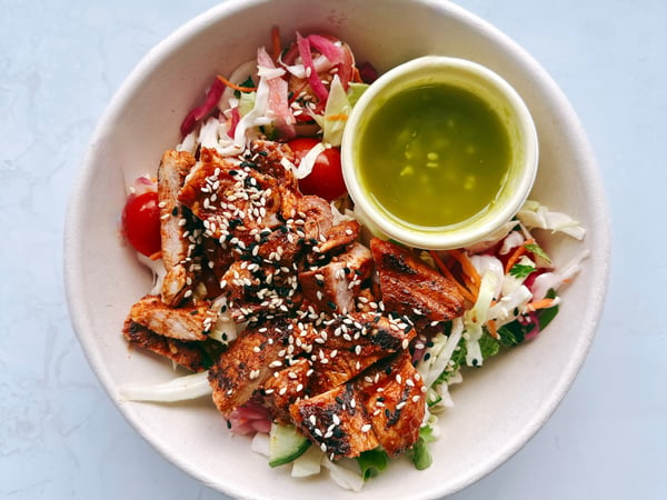 Korean BBQ’d Pork Salad