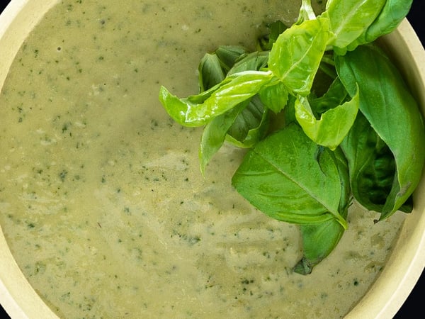 Zucchini & Basil Soup