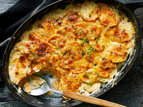 Sweet Potato Gratin