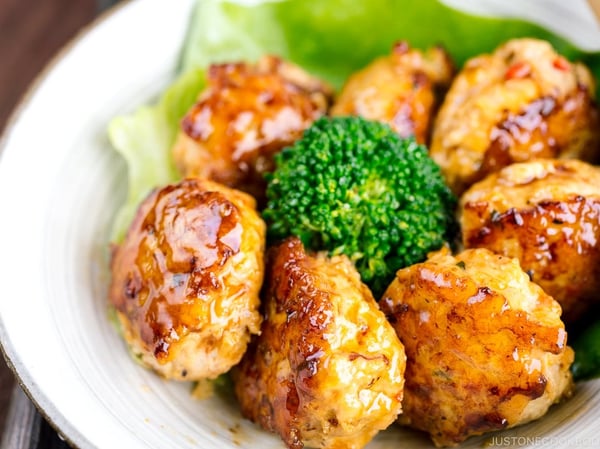 Teriyaki Chicken Meatballs (KIDS MEAL)