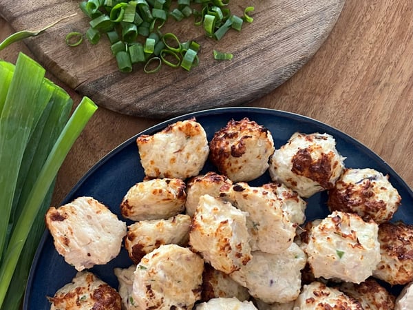 Chicken & Haloumi Meatballs