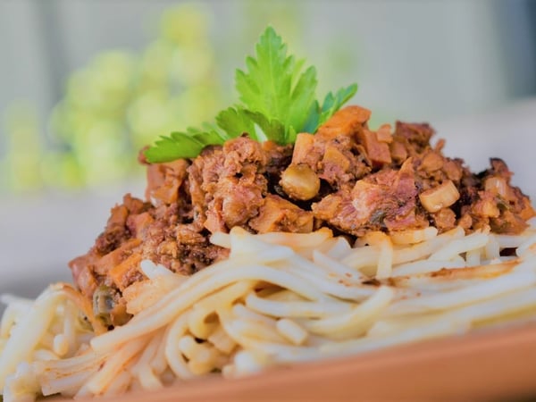 Walnut Bolognese Gluten Free