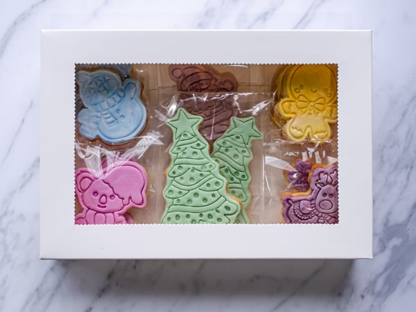 Christmas Sugar Cookies - Large Gift Box