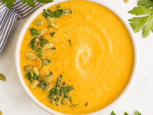 Hearty Roast Pumpkin Soup