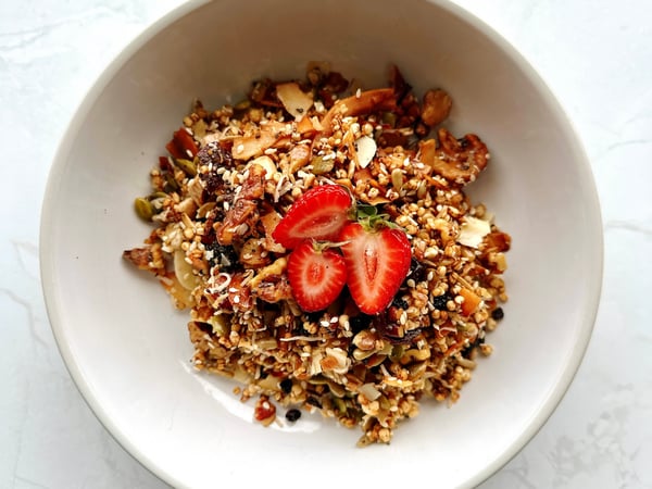 Gluten Free Granola with Maple