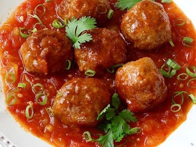 Vietnamese Meat Ball with Rice | Cơm Xíu Mại