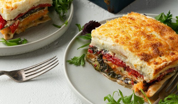 Veggie Moussaka (V, GF available)