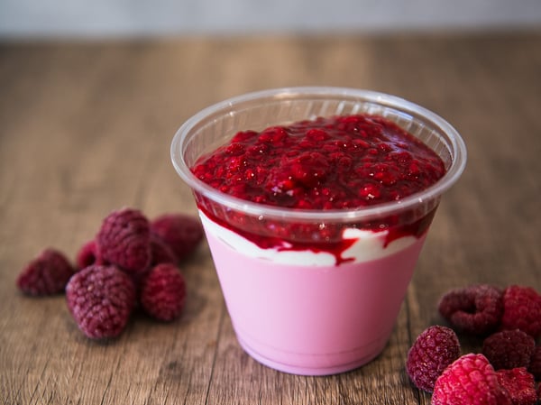 Raspberry Panna Cotta