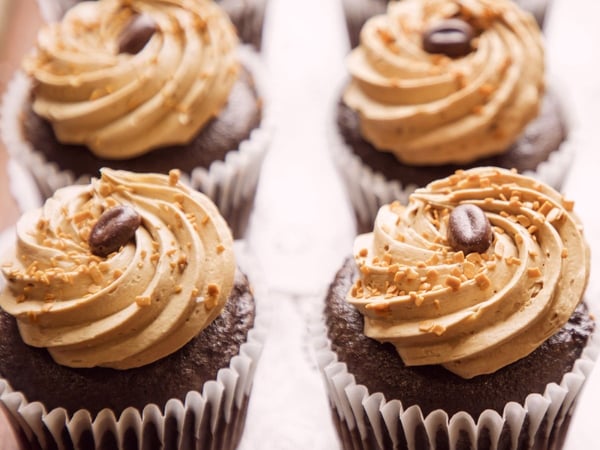 Mocha Cupcakes | GF - DF - Vegan - Halal