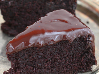 Coffee & Chocolate Cake with a Chocolate Ganache