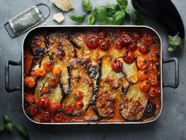 Sicilian Eggplant Parmigiana