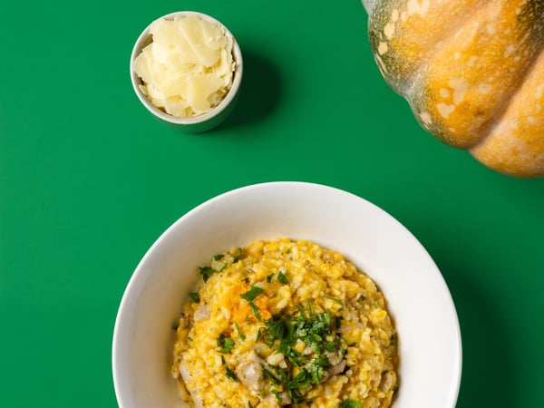 Chicken and Pumpkin Risotto