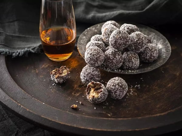 Boozy Rum Balls